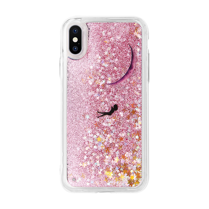 shining quicksand phone case