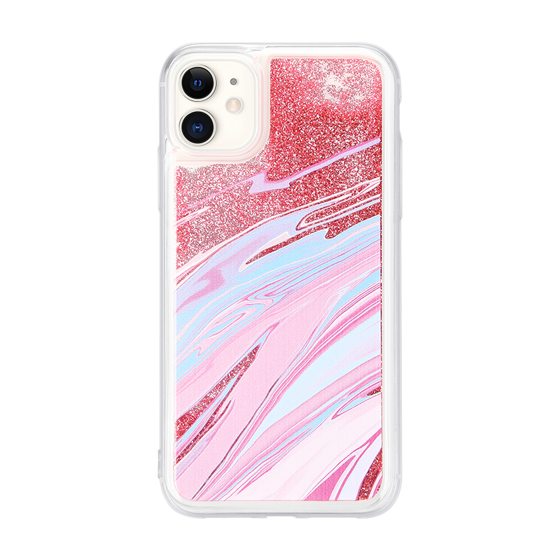 UV printing quicksand phone case